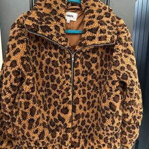 BB Dakota cheetah patterned jacket